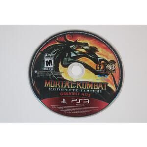 Mortal Kombat Komplete Edition (PS3, 2012 Sony PlayStation 3) - Disc Only